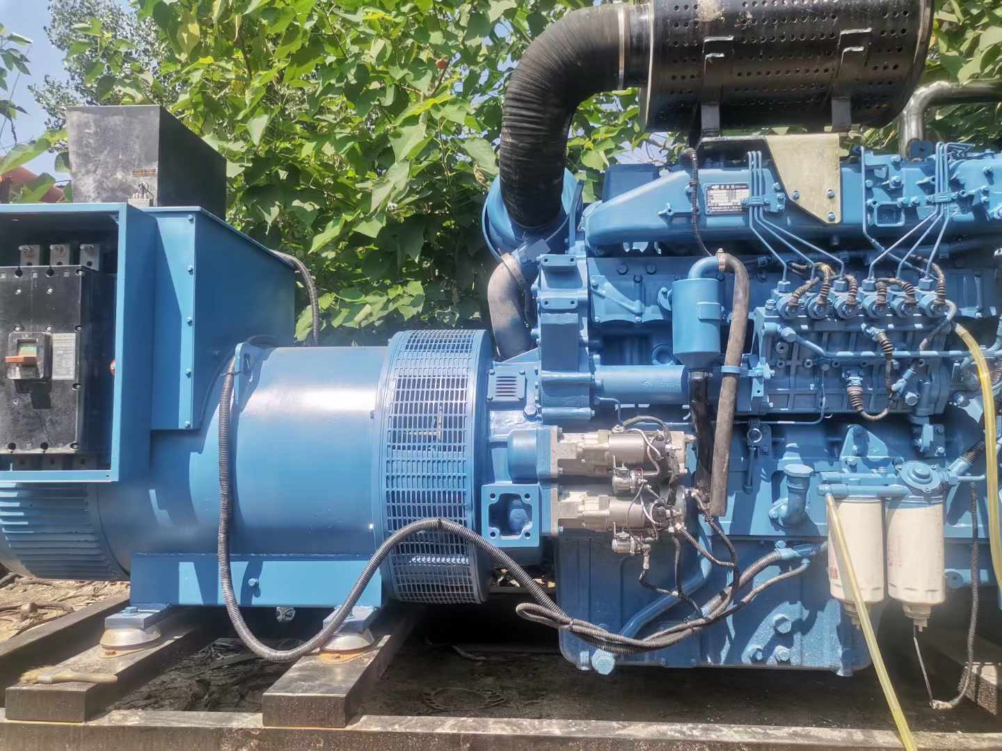 东丽详细说明降低 800kW 柴油发电机输出电流波动的方法